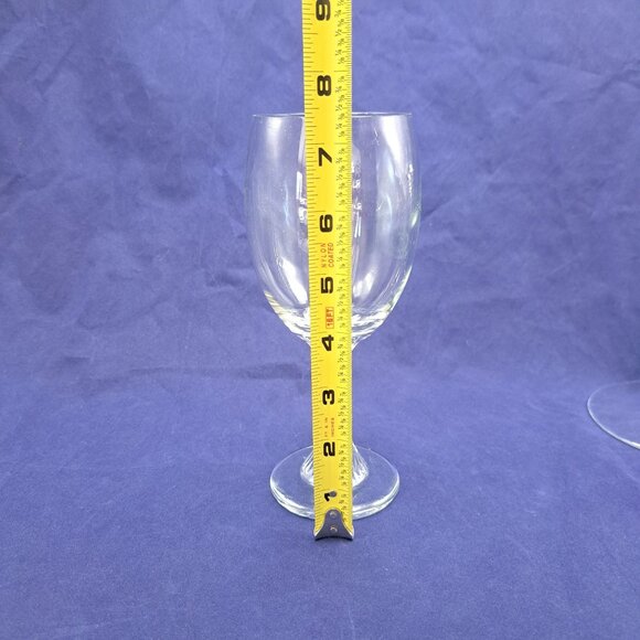 Vintage Twisted Stem Clear Glass Water Goblet - Picture 2 of 15